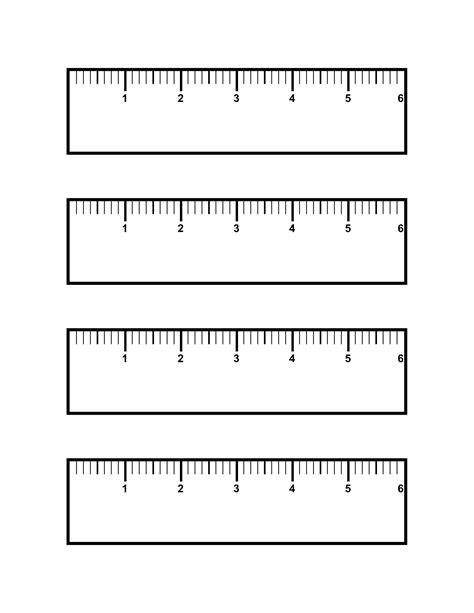 Printable Inch Ruler Pdf