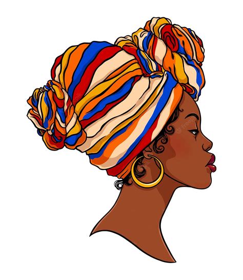 Braid Clipart Afrocentric Black Woman African Png Transparent Clip