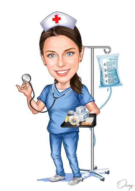 Pin By Ahmad Omar On Drawing And Caricature Nurse Cartoon Caricature