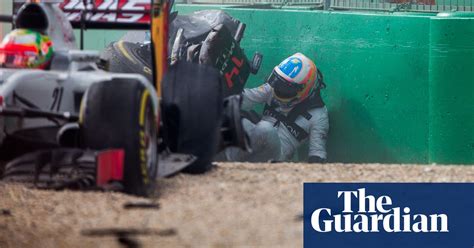 Fernando Alonso Survives Horrific F1 Crash In Pictures Sport The