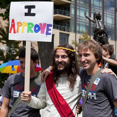 Gays Jesus And Judging