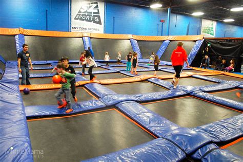 Visited sky high today with a 9 year old, the man at desk told us to go down onto the park when we were ready. Sky Zone Trampoline Park - Above and Beyond