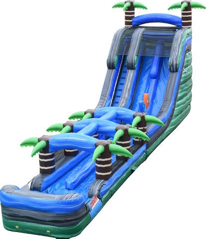 We offer bounce house rentals, water slide rentals, party supplies, event rentals and more. Jacksonville 22 foot Giant Tropical Water Slide Rental ...