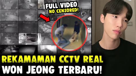 real full video rekaman lengkap cctv asli won jeong viral youtube