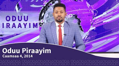 Oduu Piraayim Caamsaa 4 2015 Prime Media Youtube