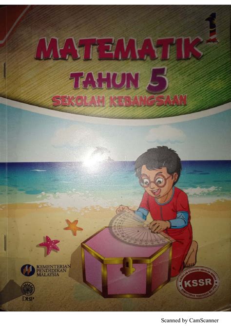 Bahasa melayu (bm), bahasa inggeris (english), matematik (mathematics), sains (science), pendidikan islam, pendidikan jasmani dan pendidikan kesihatan (pjpk), pendidikan kesenian. Buku Teks Matematik Tahun 5 2020
