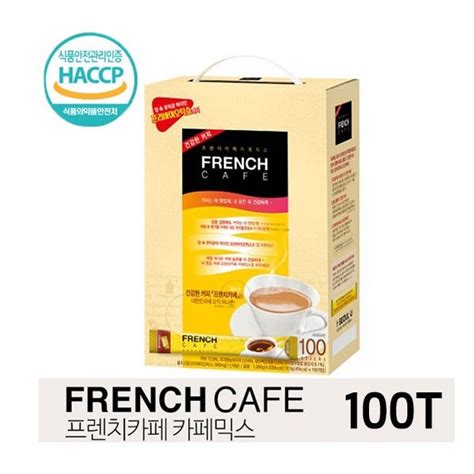 Namyang Korea Coffee French Cafe Coffee Mix 100t At Free Milk Soft And