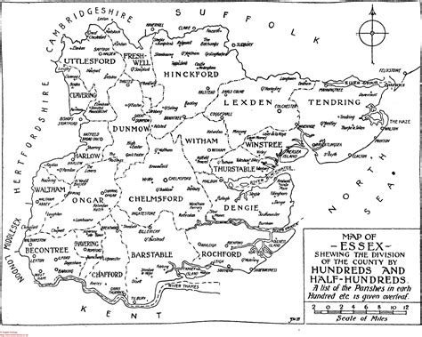 An Old Map Of England Showing The Towns And Roads