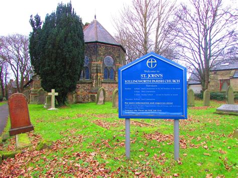 St Johns Killingworth Parish Churchyard Em Killingworth Tyne And