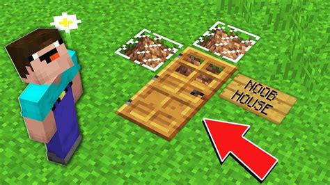 Minecraft Noob Vs Pro How Noob Build This Secret House In Dirt In