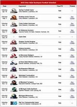 Images of University Of Wisconsin Football Schedule