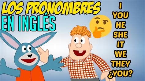 Los Pronombres Personales En InglÉs Para Niños Youtube