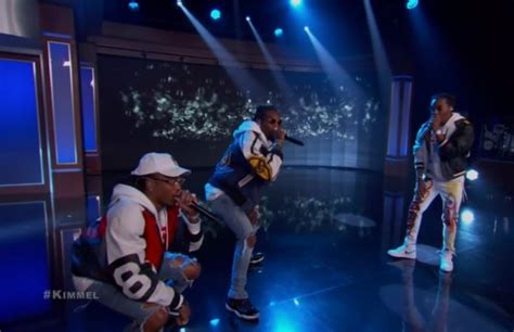 Migos Perform Bad And Boujee On Jimmy Kimmel Live Hiphop N More