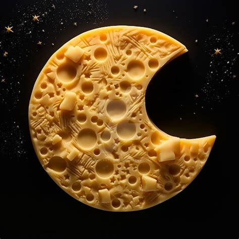 Half Of The Cheese Moon By Coolarts223 On Deviantart