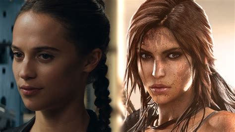 Tomb Raider 2018 Game Vs Movie Trailer Comparison Youtube