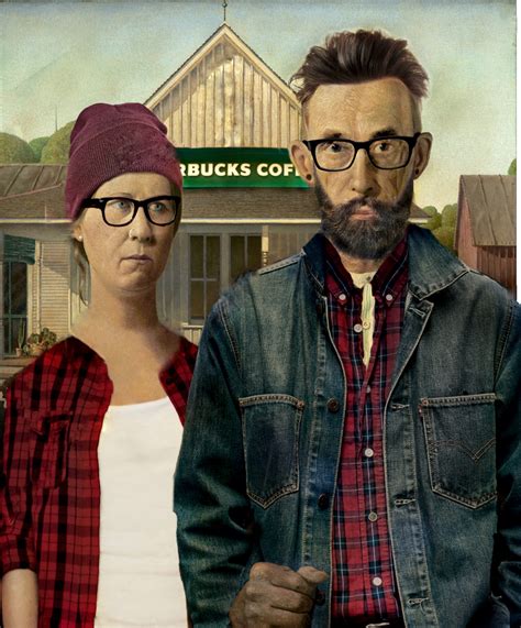 Classic Artworks Given The Hipster Look