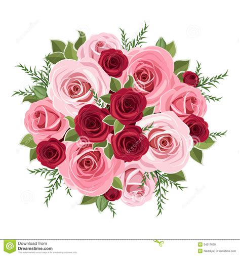 Roses Bouquet Stock Photo Image 34517650