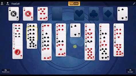 Microsoft Solitaire Collection Freecell May 30 2017 Youtube