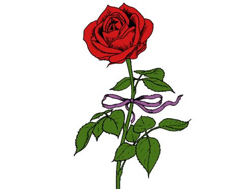 Dibujo De Una Rosa Pintado Por En El Día 12 02 16 A Las 19