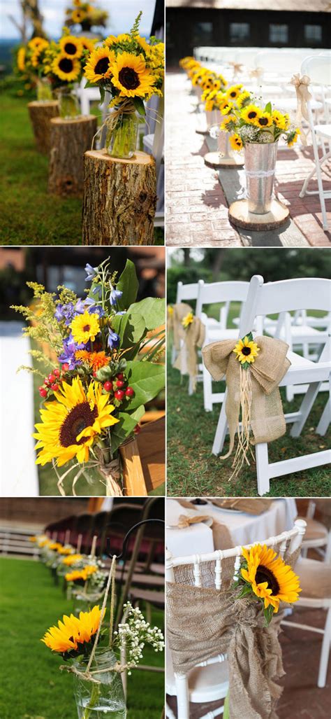 40 Super Cool Ideas To Incorporate Sunflowers To Your Wedding