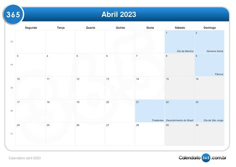 Calendario Abril 2023 En Word Excel Y Pdf Calendarpedia Gambaran