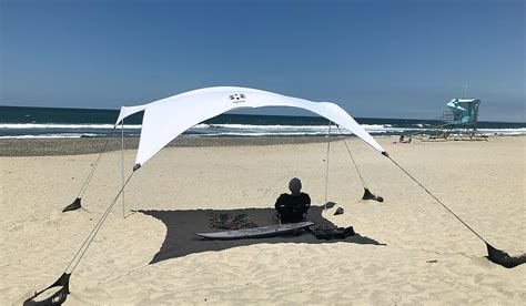 Buy Neso Tents Gigante Beach Tent 8ft Tall 11 X 11ft Biggest Portable Beach Shade Upf 50