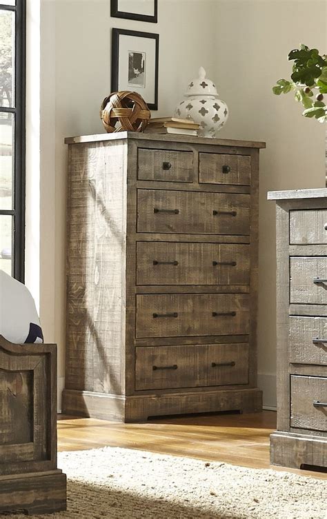 If you share a bed with someone, a nightstand on each side of the mattress is ideal. Meadow Weathered Gray Panel Bedroom Set from Progressive ...