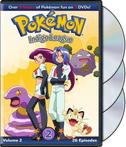 Pokemon Season 1 Indigo League Set 2 Dvd 1997 For Sale Online Ebay