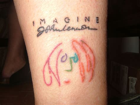 John Lennon Imagine Tattoo Tattoo