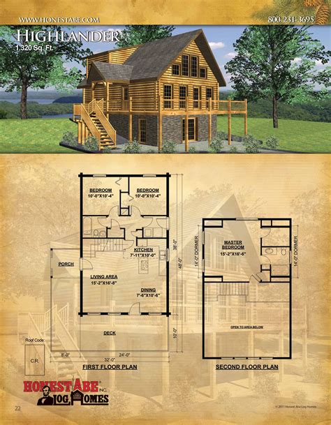 1st Floor Plan Log Cabin House Plans Cabin House Plans How To Plan Vrogue