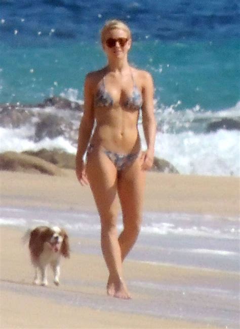 JULIANNE HOUGH In Bikini On The Beach In Cabo San Lucas HawtCelebs