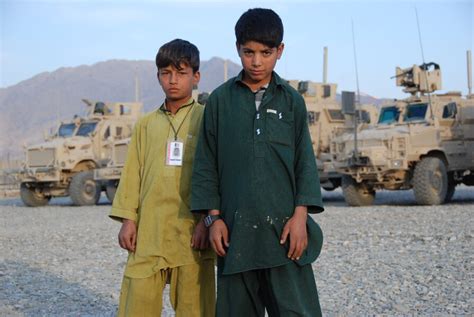 How One Us Base In Afghanistan Adopted Two Orphans