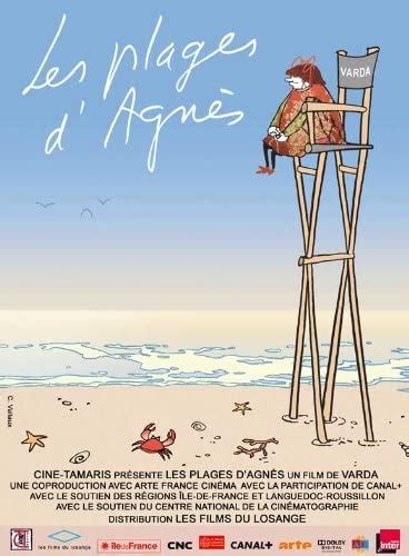 Poster Du Film Beaches Of Agnès 28cm X 44cm Jacques Demy Mathieu Demy