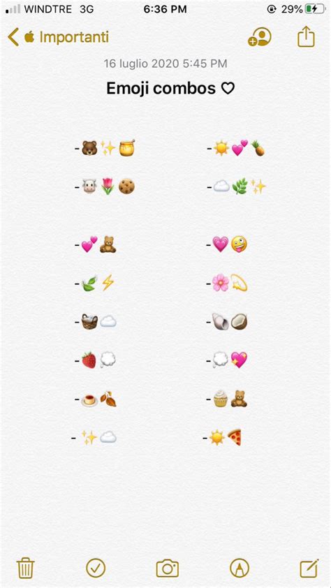 Emoji Combos ♡ Emoji Combinations Cute Instagram Captions Emoji For