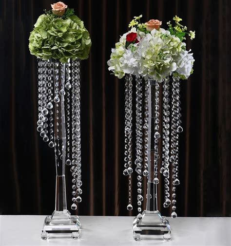 Cheap Table Decoration Crystal Wedding Chandelier Centerpiece Buy