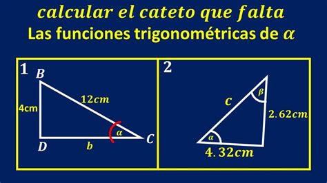 Encontrar El Lado Faltante Y Las Funciones TrigonomÉtricas En Un