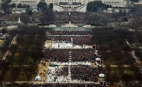 Inauguration 2017 Attendance A Photographic Fact Check The Atlantic