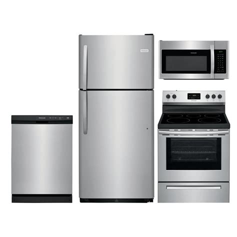 Another interesting site for home and kitchen appliances is costco, one of the world's largest retailers. Frigidaire 4 Piece Kitchen Appliance Package with Electric ...
