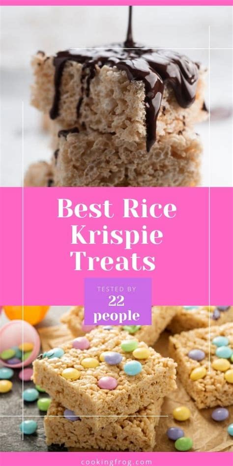 Best Rice Krispie Treats Recipe Tested By 22 People Cooking Frog