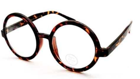 Harry Potter Nerd Bookworm Round Eye Glasses Halloween Dress Up Ebay