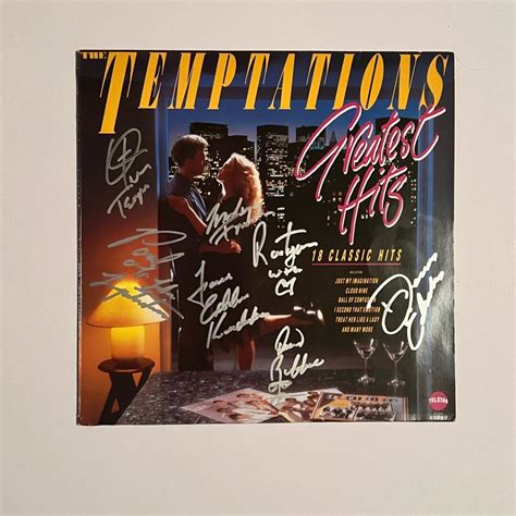 The Temptations Greatest Hits Vinyl Record LP Cover Etsy