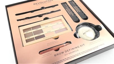 Makeup Revolution Brow Defining Kit Youtube