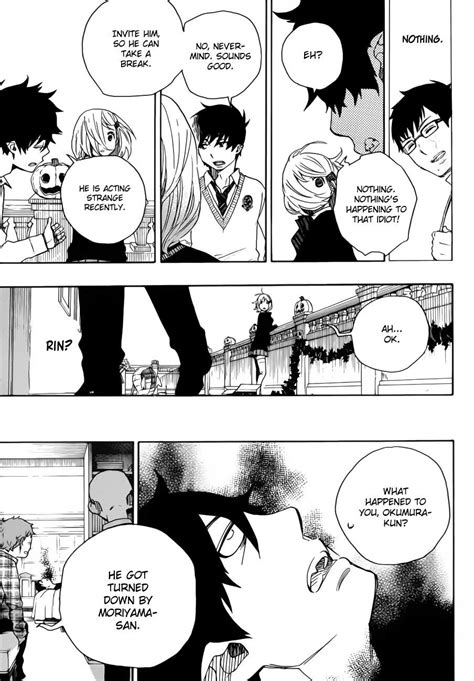 Read Manga Ao No Exorcist Chapter 046 Online In High Quality Rin And Shiemi Rin Okumura Blue