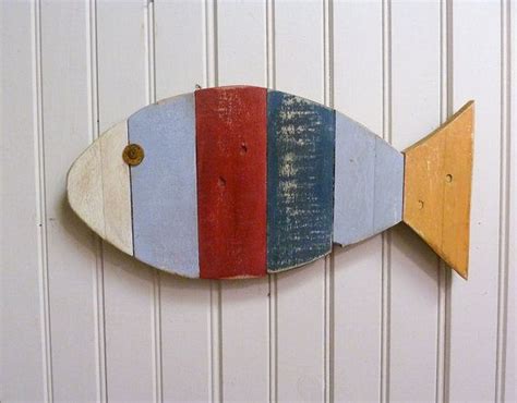 Painted Fish Wall Hanging 17 Made With By Beachwalldecor On Etsy Fish