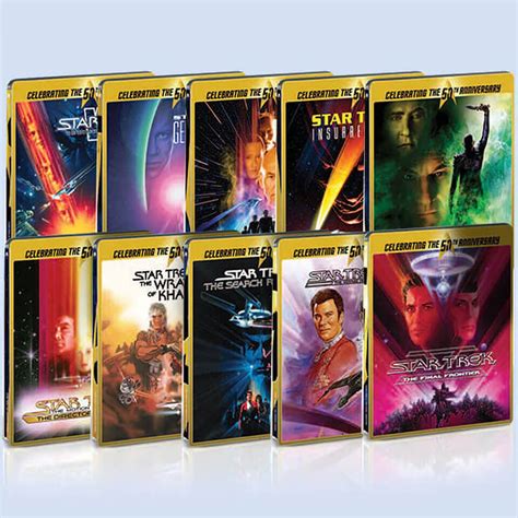 Star Trek Limited Edition Steelbook Collection Blu Ray Zavvi Uk