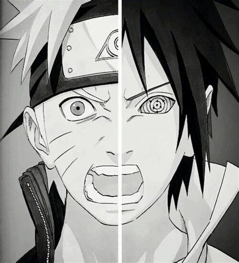 Sasuke Drawing Half Face Sasuke Uchiha From The 1st Half Of Naruto