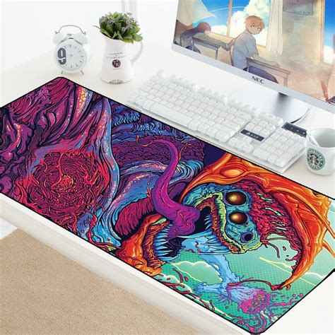 Gaming Mouse Pad Csgo Mouse Pads Xxl Large Locking Edge Rubber Anti