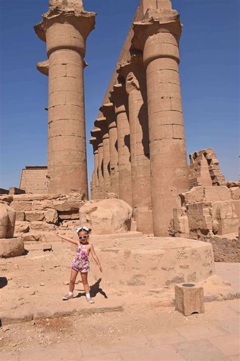 Egypt Ancient Temple Of Luxor With Kids Amor For Travel