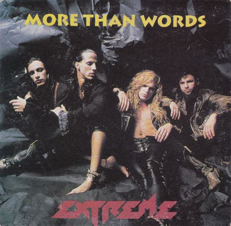 Extreme More Than Words 1990 Cardboard Sleeve Cd Discogs