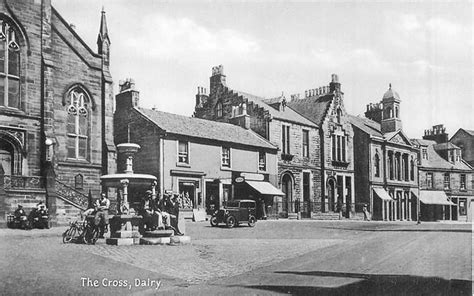 The Cross Dalry North Ayrshire 1940s City Scenery Scotland